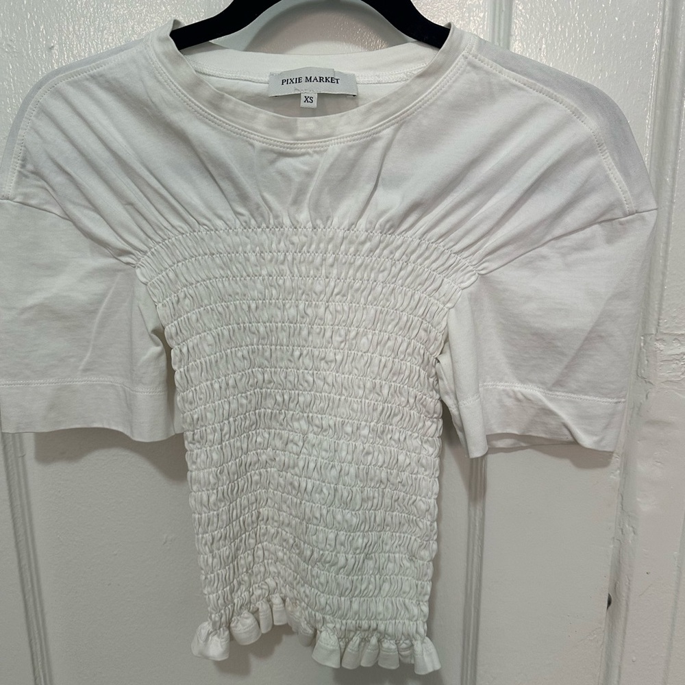 Pixie Market White Top - image 2